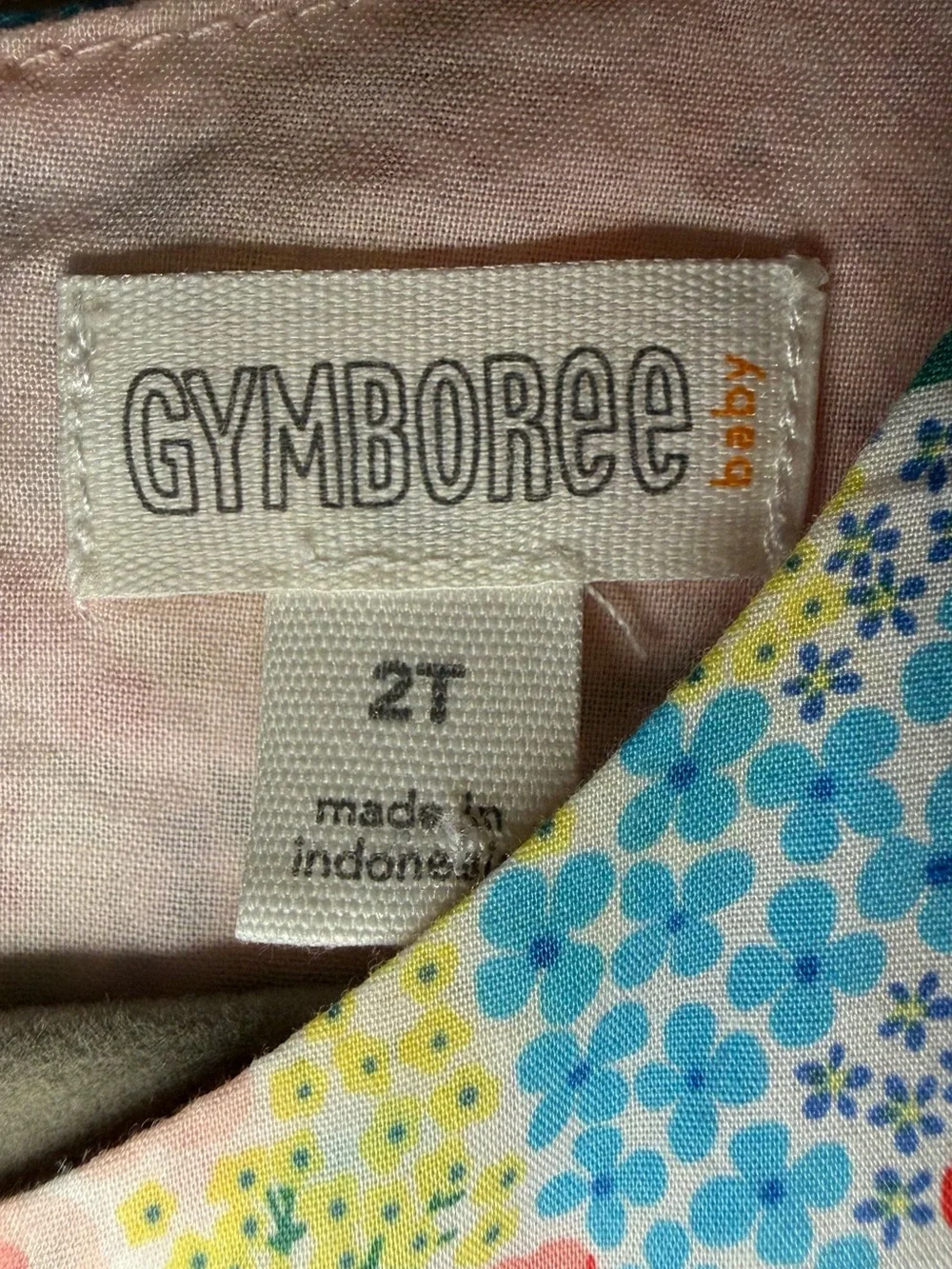 Gymboree dress bright